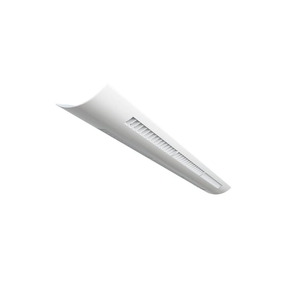 Alcon Lighting Louver 10121-LV-4 Architectural 4 Foot Pendant Linear Suspension Direct Indirect Lighting Fixture