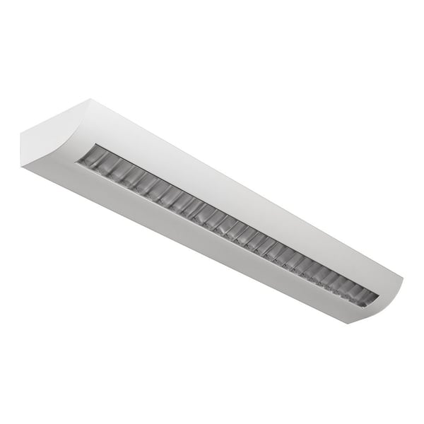 Alcon Lighting 6020-3 Fluorescent Indoor Modern Architectural 3 Foot Wall Mount Luminaire - Direct/Indirect Damp Rated