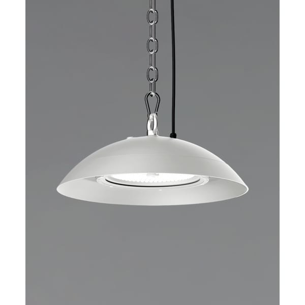 Industrial Kitchen Half-Dome LED High Bay Pendant Light
