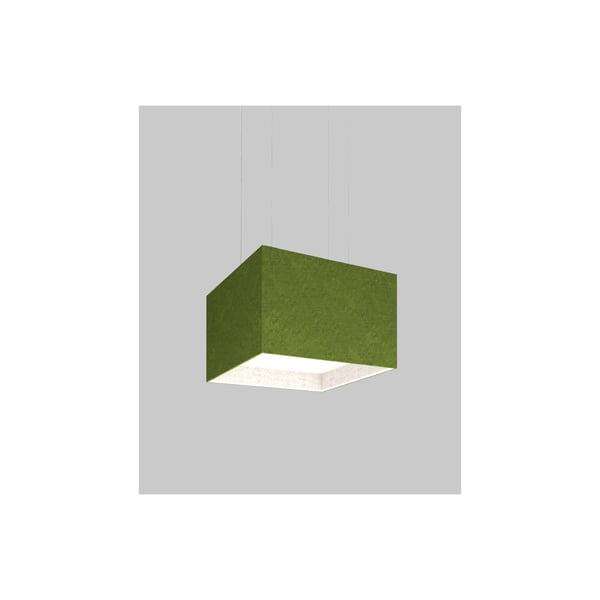 Alcon 11181 LED Square Drum Sound Absorbing Acoustic Pendant Light