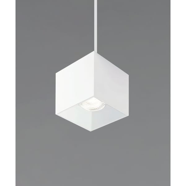 6-Inch LED Cube Pendant Light