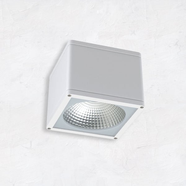 Alcon 11224-DIR Pavo Architectural LED 6 Inch Square Ceiling Light