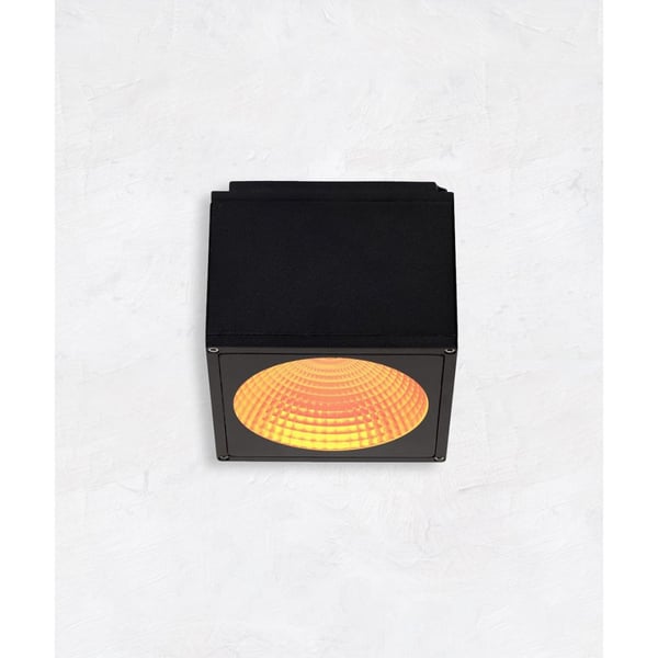 6-Inch Outdoor Turtle-Friendly LED Cube Ceiling Light