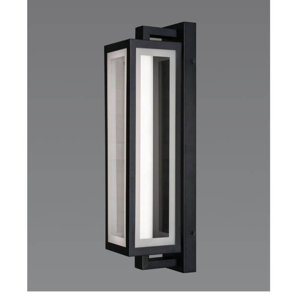 Rectangular Outdoor LED Wall Sconce