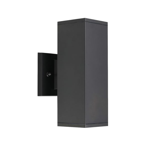 4-Inch Architectural Cube Uplight and Downlight LED Wall Light