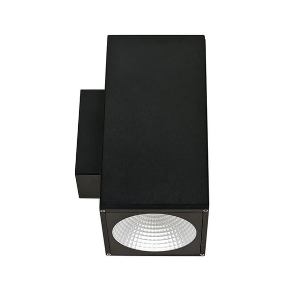 Alcon 11221-DI Pavo Architectural LED 6-Inch Square 2-Direction Wall Mount Light Fixture