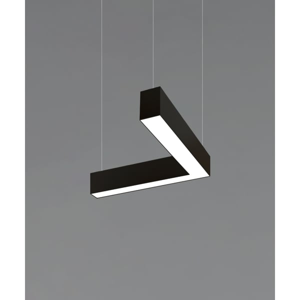 2-Inch L-Shaped LED Linear Pendant Light