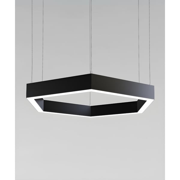 2-Inch Hexagon LED Pendant Light