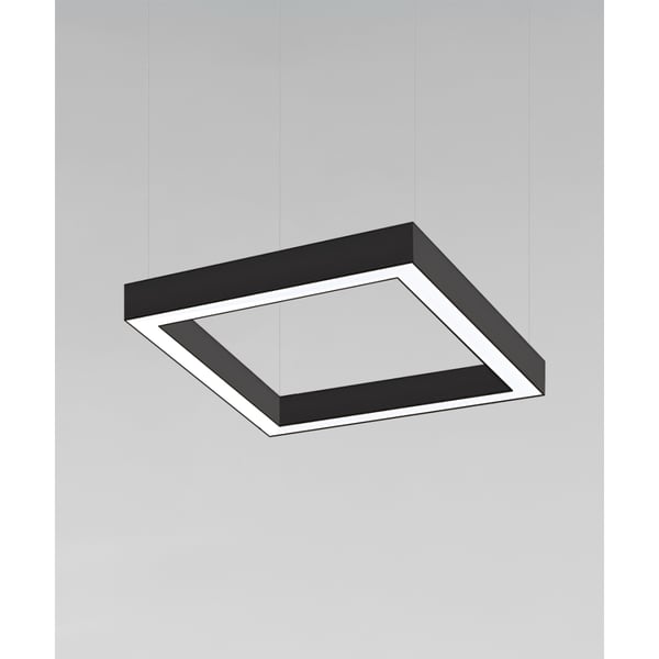 2-Inch Square LED Linear Pendant Light