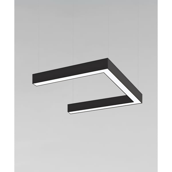 2-Inch U-Shaped LED Linear Pendant Light