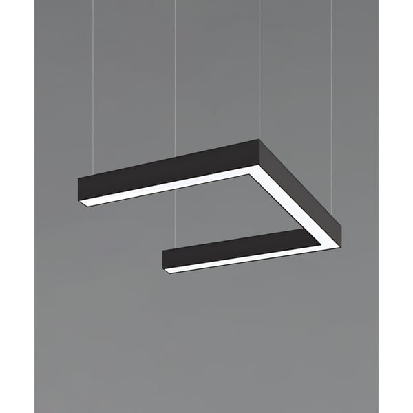 2-Inch U-Shaped LED Linear Pendant Light