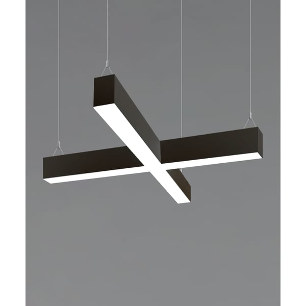 2.5-Inch X-Shaped LED Pendant Light