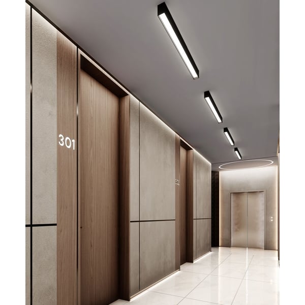 2-Inch Regressed Linear LED Ceiling Light