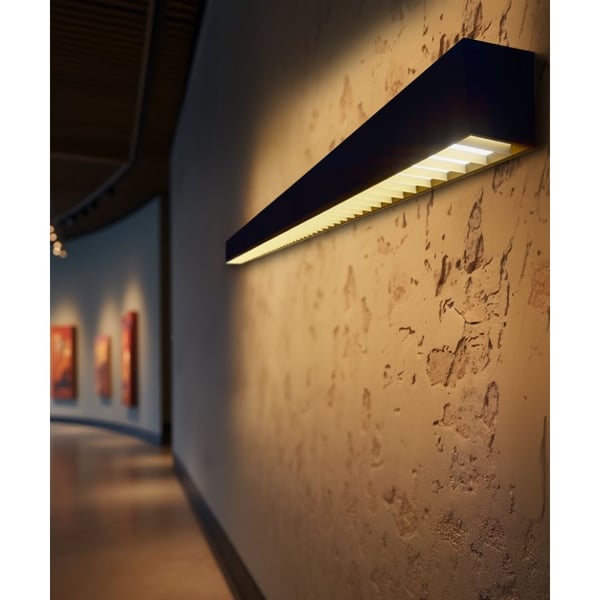2-Inch Louver LED Linear Wall Light