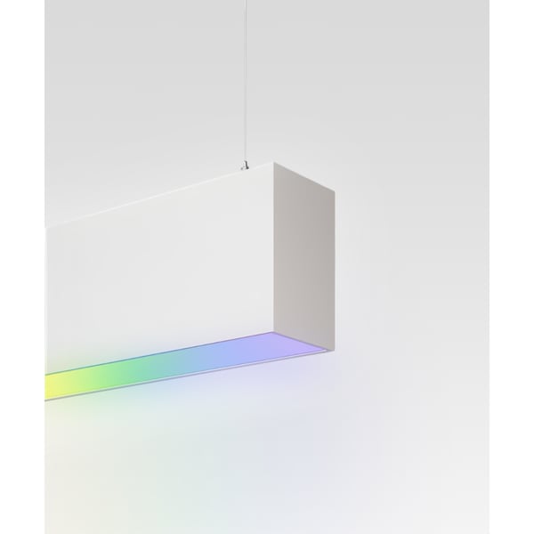 2.5-Inch RGBW Color Changing LED Linear Pendant Light