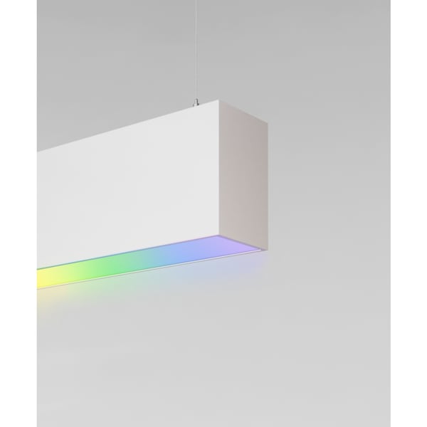 2.4-Inch RGBW Color Changing LED Linear Pendant Light