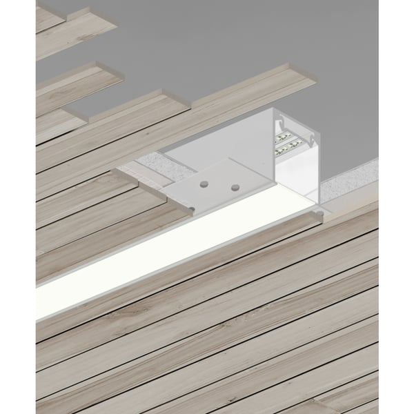 Trimless linear light discount