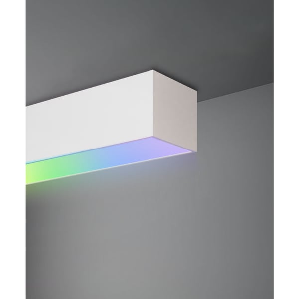 2.4-Inch RGBW Color-Changing LED Linear Ceiling Light