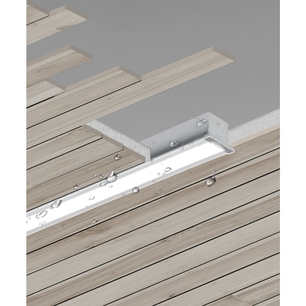 2.4-Inch Wet Location Recessed Linear LED Light