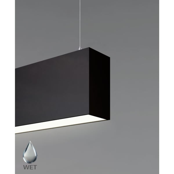 Wet Location 2.5-Inch LED Linear Suspension Light