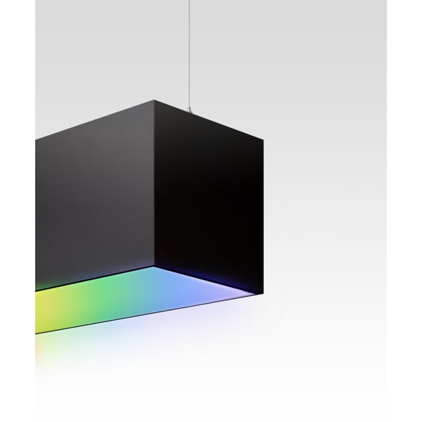 4-Inch RGBW Color Changing LED Linear Pendant Light