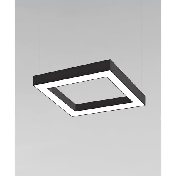 4-Inch Square LED Linear Pendant Light