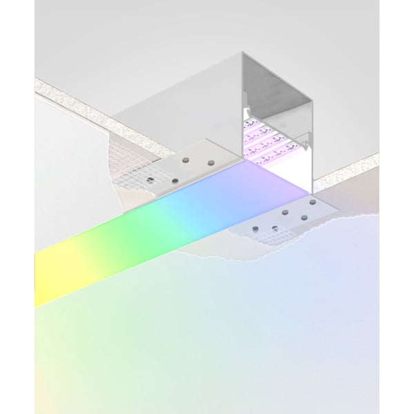 4-Inch RGBW Color-Changing Linear Recessed LED Light