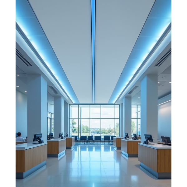 4-Inch RGBW Color-Changing Linear Recessed LED Light