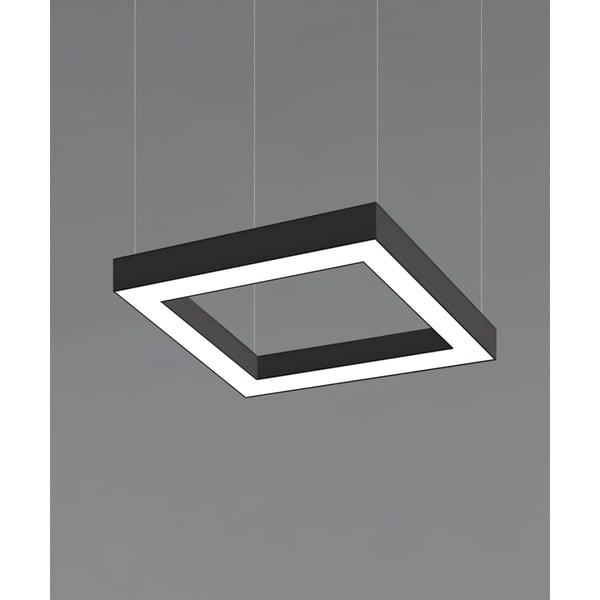 4-Inch Square LED Linear Pendant Light