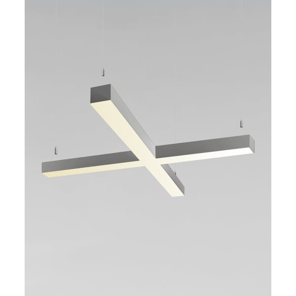 4-Inch RGBW Tunable White X-Shaped LED Pendant Light