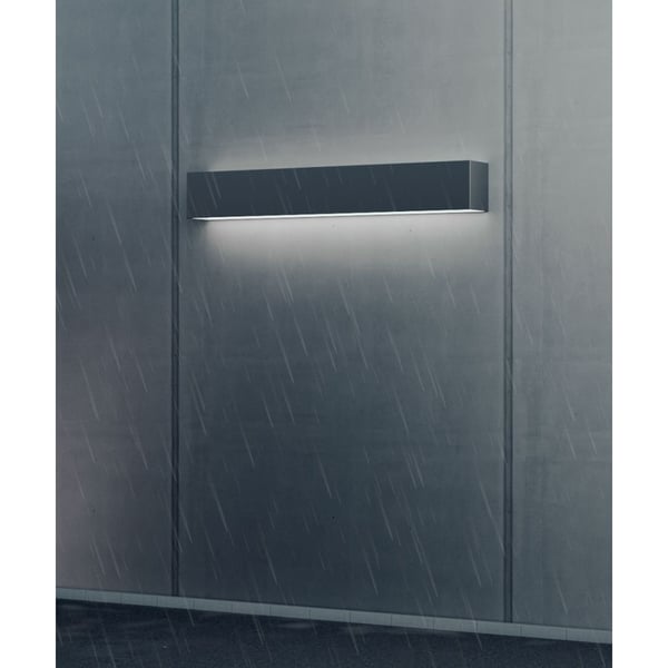 Alcon 12100-41-W Wet Location Linear Direct/Indirect LED Wall Light 