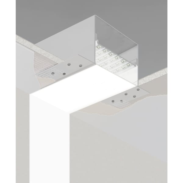 6-Inch Ceiling-to-Wall Recessed LED Strip Light