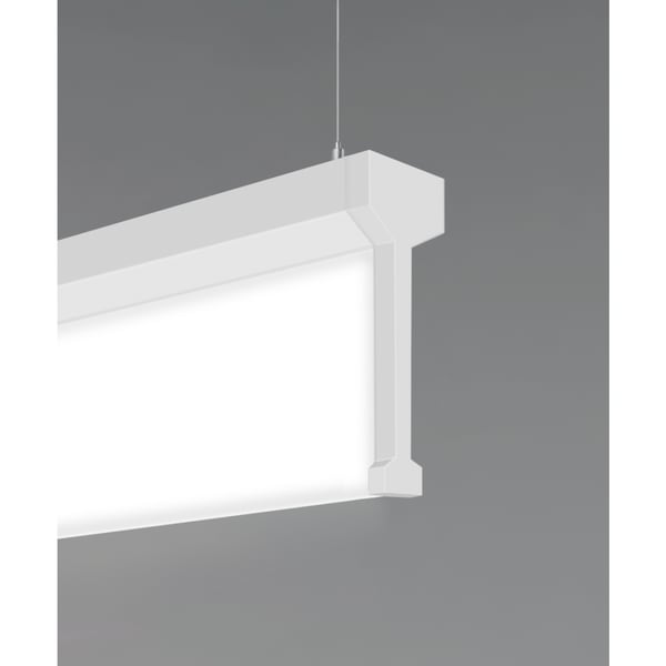 Color Temperature Switch Vertical Lens Linear Pendant Light