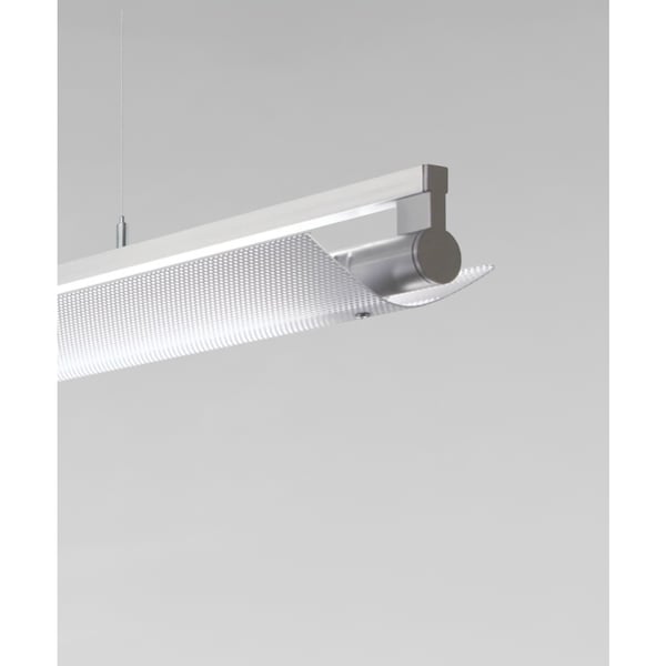 Perforated Direct/Indirect Rotatable LED Suspended Linear Light