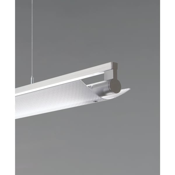 Perforated Direct/Indirect Rotatable LED Suspended Linear Light