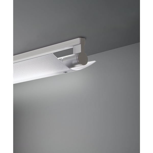 Perforated Direct/Indirect Rotatable LED Surface Mount Linear Ceiling Light