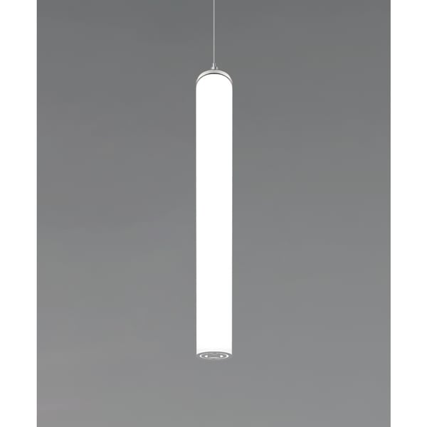 Vertical Tube LED Cylinder Pendant Light