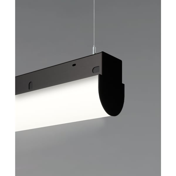 3-Inch Wrapped Linear Hemisphere LED Suspension Light