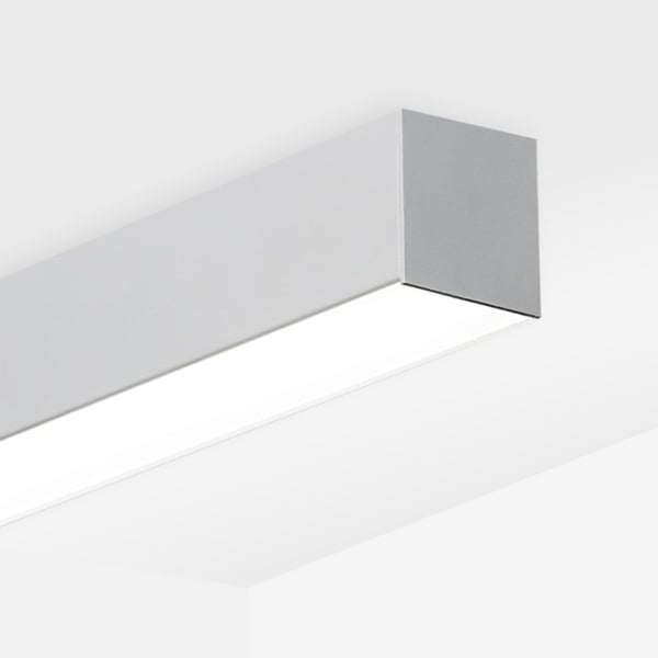 Alcon 12200-6-S RFT Wide Linear Ceiling Surface-Mounted LED Light