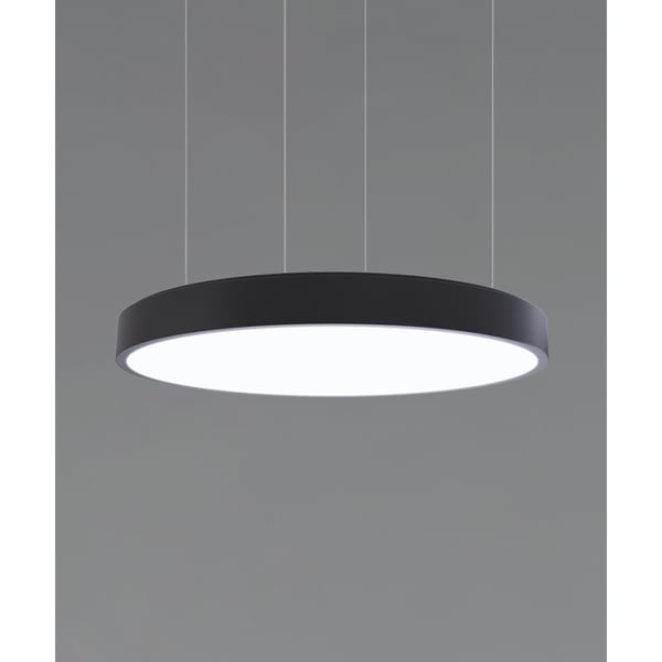 Round-Panel Chandelier LED Pendant Light