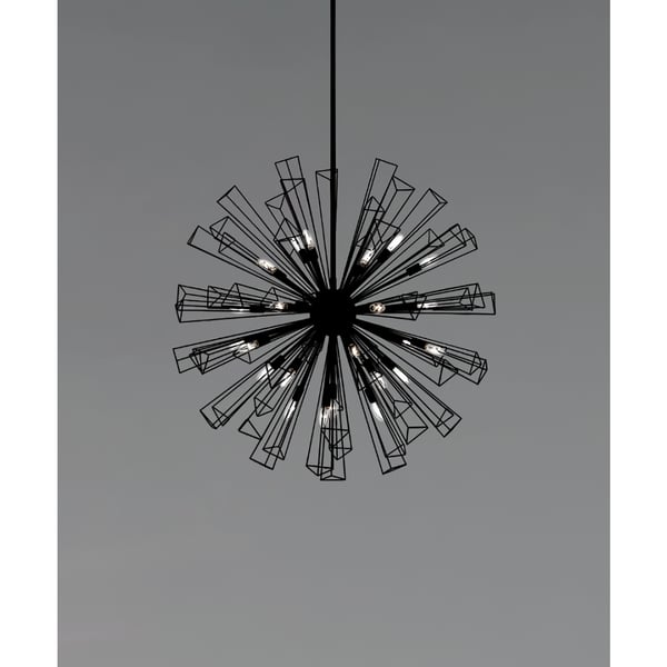35-Light 54-Inch Sphere Chandelier Decorative Pendant Light