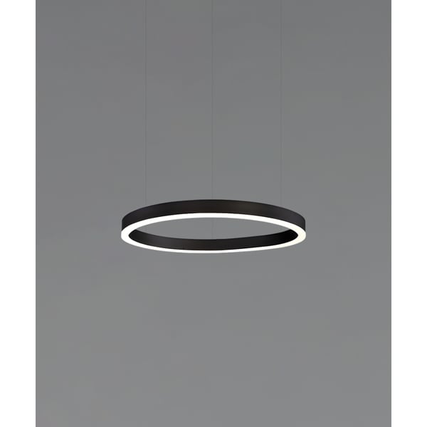 27.5-Inch Round Chandelier Slim LED Ring Pendant Light