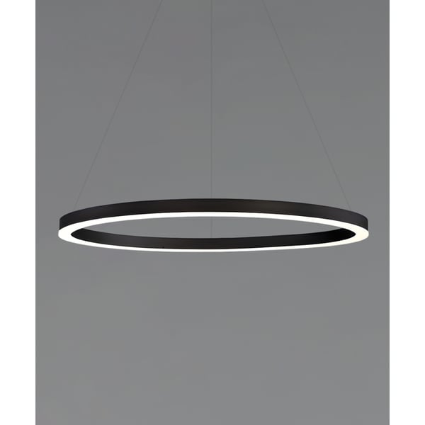 60.75-Inch Round Chandelier Slim LED Ring Pendant Light