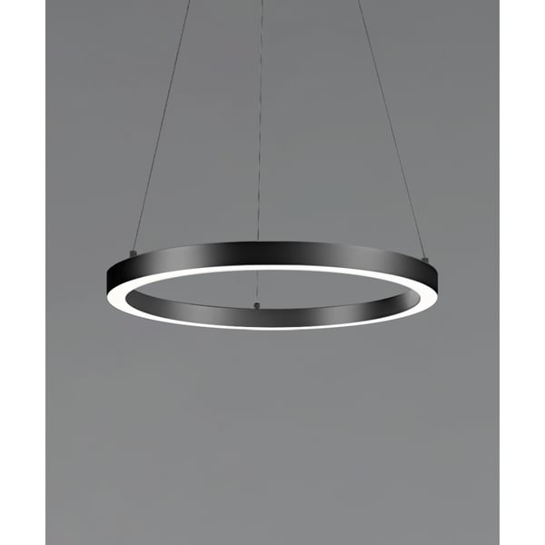 Modern Slim LED Ring Pendant Light