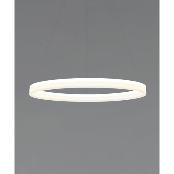 32-Inch Architectural Ring Pendant Chandelier