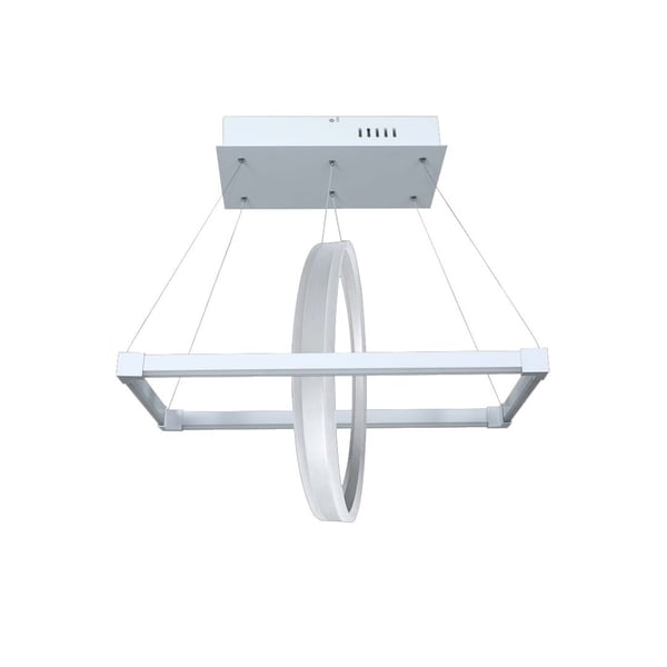 Alcon 12263 Modern Color Temperature Selectable Square and Round LED Pendant