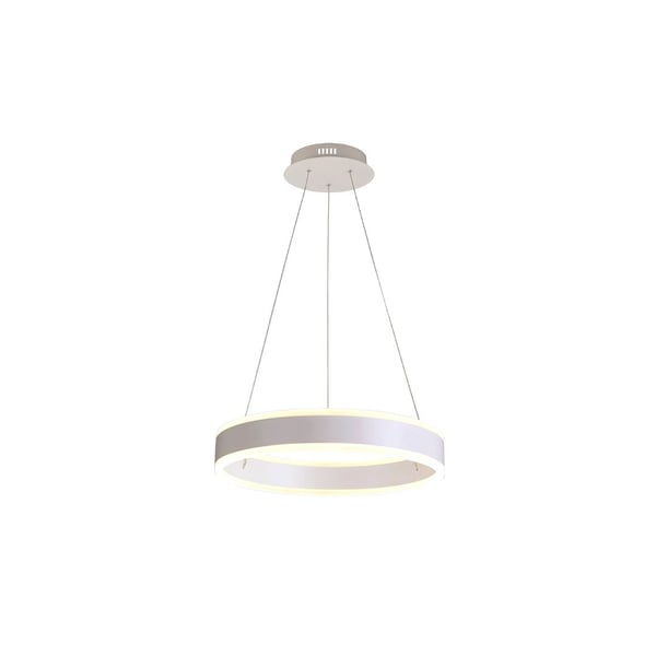 1 Tier Round LED Chandelier Up and Down Light Alcon Lighting 12270 1