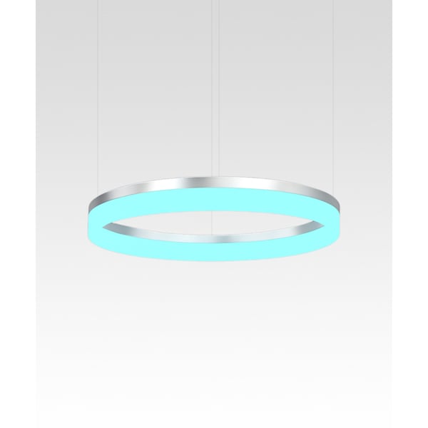 1-Tier RGBW Color-Changing LED Ring Chandelier Pendant Downlight 1-Tier RGBW Color-Changing LED Ring Chandelier Pendant Downlight