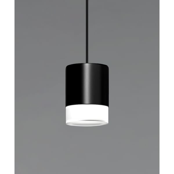 4.5-Inch Opal Drop Lens LED Cylinder Pendant Light