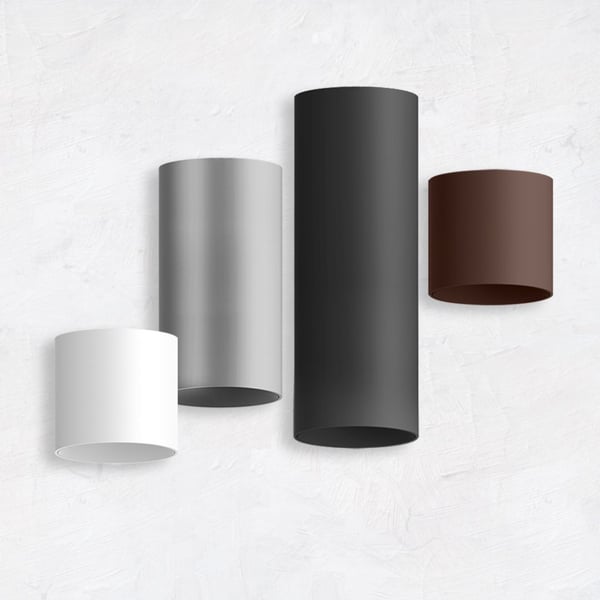 Alcon 12302-S Architectural Cylindrical Ceiling Surface-Mounted LED Light